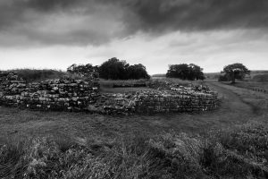 A-corner-of-Birdoswald-Fort-Hadrians-Wall-Cumbria-England