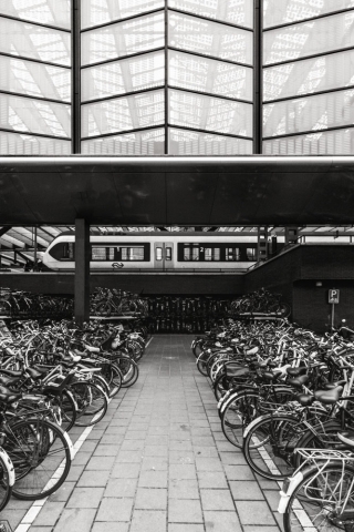 Bicycle-park-Railway-Station-Rotterdam-Netherlands.