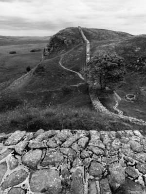 Birdseye-view-Sycamore-Gap-Hadrians-Wall-Northumberland-England