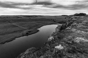 Birdseye-view-of-Crag-Lough-Hadrians-Wall-Northumberland-England