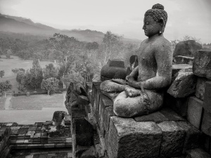 Budha-side-profile-Borobudur-Java-Indonesia