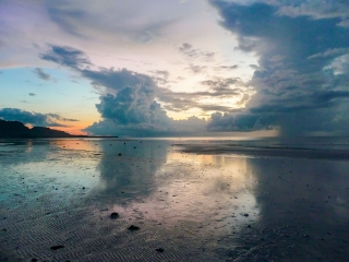 Cloud-reflections-at-sunrise-Anda-beach-Bohol-Philippines