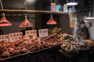 Food-stall-Zhujiajiao-Shanghai-China