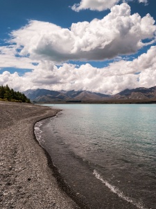 Lapping-water-Lake-Tekapo-New-Zealand