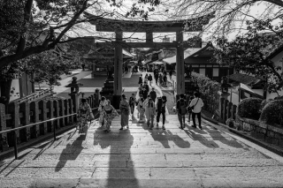 People-on-steps-Fushimi-Inari-Shrine-Kyoto-Japan