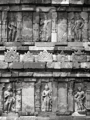 Stone-relief-Prambanan-temple-Java-Indonesia