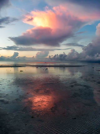 Sunrise-cloud-reflections-Anda-beach-Bohol-Philippines