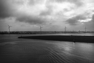 Wind-turbines-at-Rotterdam-Port-Netherlands