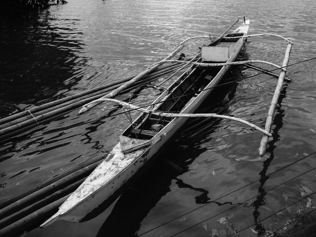 Bangka in the mangroves Tubigon Bohol Philippines
