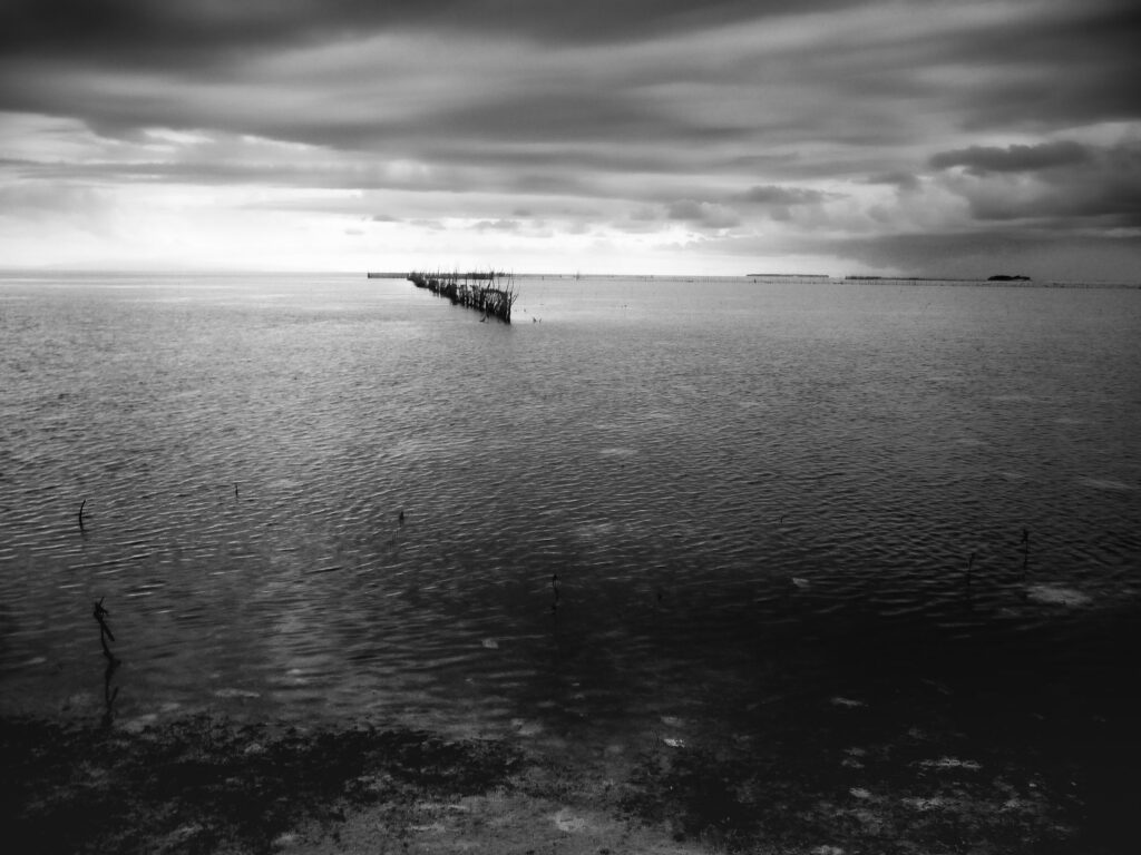 Fish farm Doljo beach Visayas Philippines
