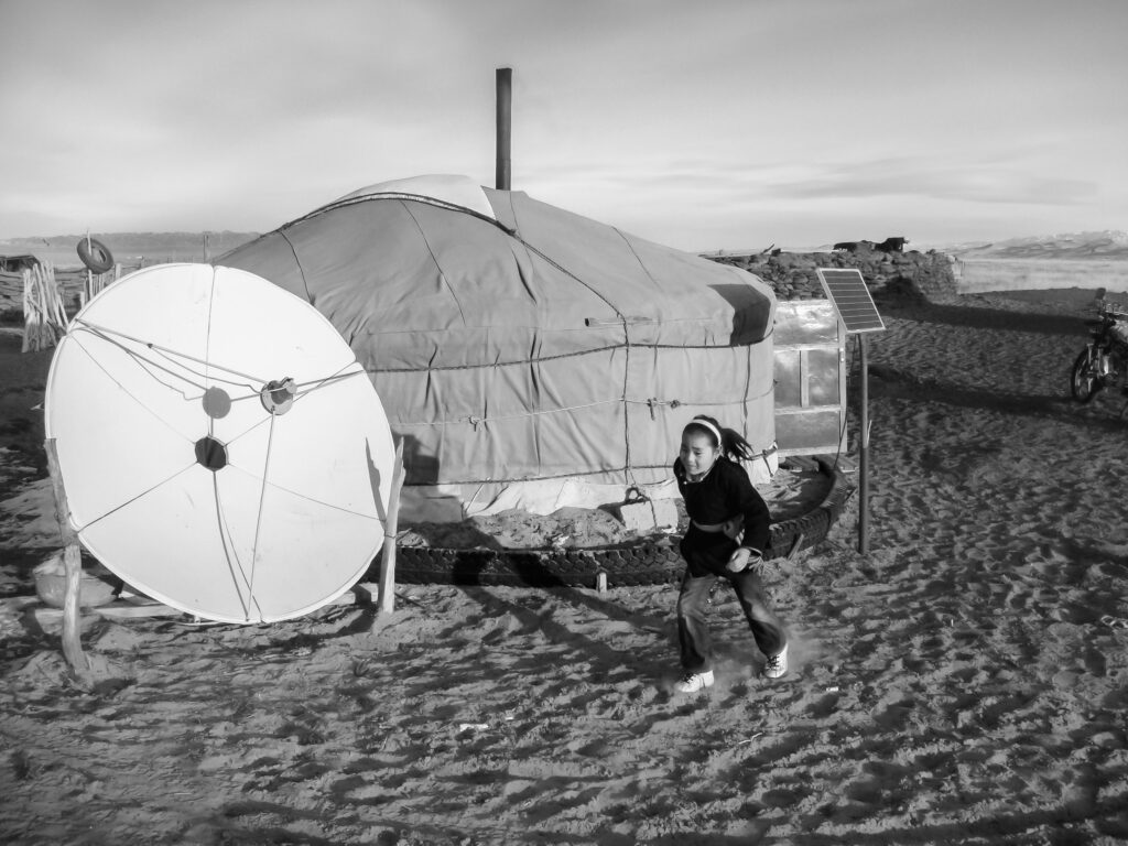On the move, Gobi Desert, Mongolia