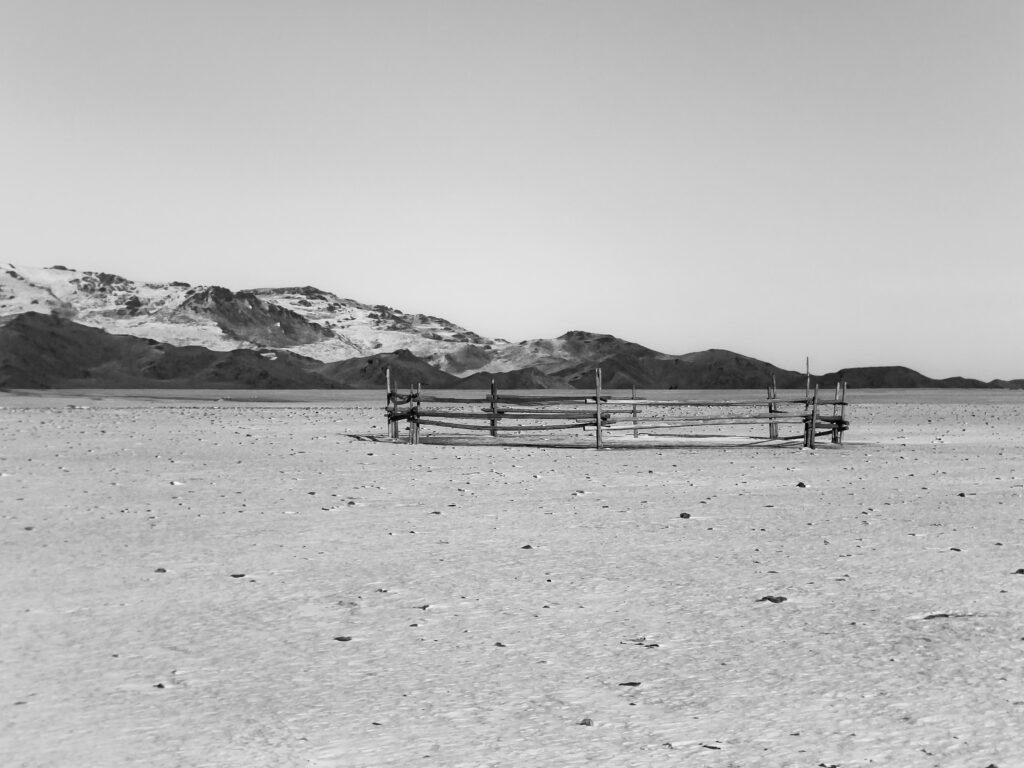 Cattle pen, Tariat, Mongolia